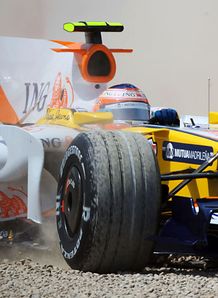 Nelson Piquet Renault Spanish F1 Grand Prix