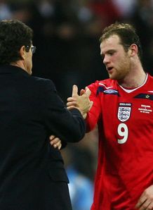 Wayne Rooney Fabio Capello England