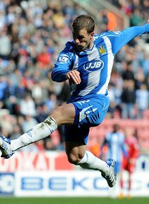 Ryan Taylor goal Wigan v Birmingham