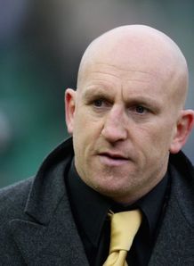Shaun Edwards gold tie