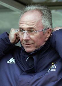 Sven Goran Eriksson Manchester City manager