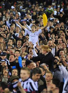 West Brom Fans celebrate