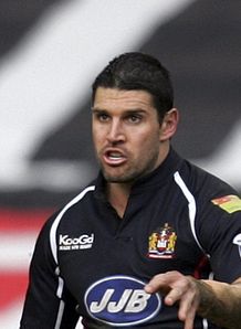 Trent Barrett Wigan Warriors second kit