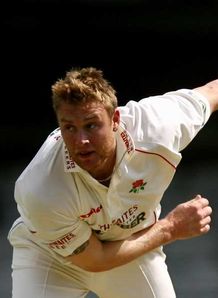 Andrew Flintoff Lancashire v Surrey Apr 08