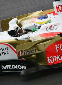 giancarlo fisichella force india 23/4/2008