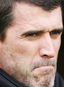 roy Keane gurning