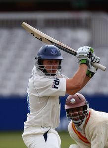 Luke Wright Sussex batting against the MCC at Lords