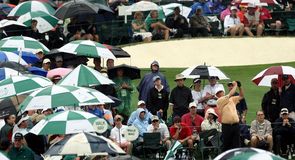 Rain greets the early starters.