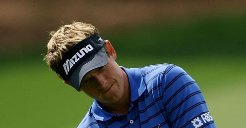 Luke Donald prepares for the Masters