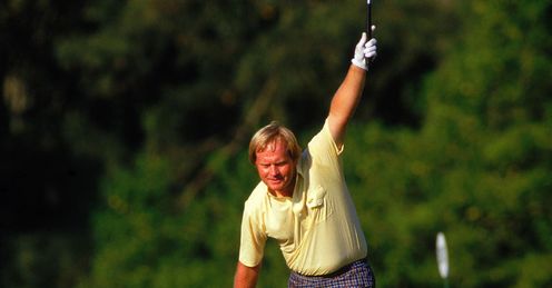 Jack Nicklaus still stands five clear of his closest challenger, but Tiger is closing fast.