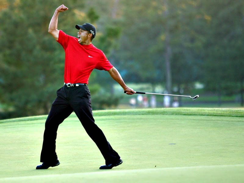 Tiger Woods. Women of Augusta, consider this your official warning.