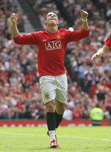 Cristiano Ronaldo United hero