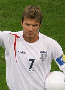 David Beckham England captain 2006 World Cup finals