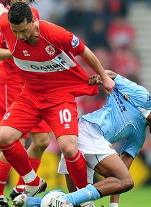 Fabio Rochemback Fernandes Gelson Middlesbrough v Man City