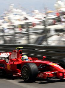 Felipe Massa Ferrari Monaco 2008