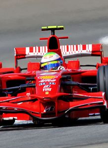 Felipe Massa Ferrari F1 Turkish Grand Prix Qualifying
