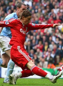 Fernando Torres Liverpool v Manchester City