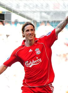 Fernando Torres Liverpool Premier League Football Tottenham