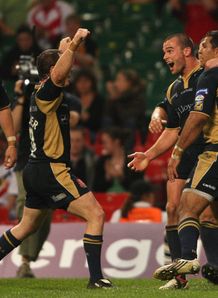 Hull KR v Hull Jake Webster celeb
