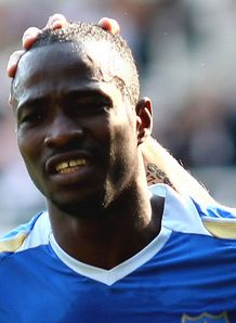 John Utaka Portsmouth Premier League Derby County