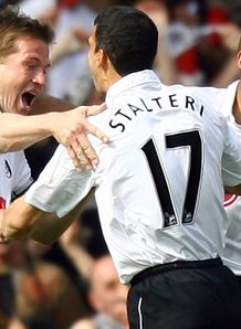 Brian McBride goal celeb Fulham v Birmingham