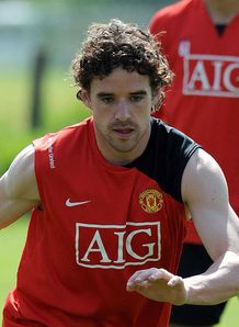 Owen Hargreaves Manchester United training