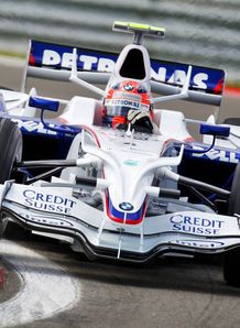 Robert Kubica BMW F1 Turkish Grand Prix Qualifying