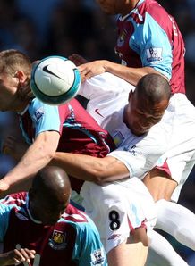 Scott Parker West Ham v Aston Villa Premier League
