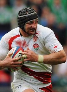 Steve Borthwick v Ireland in 2008