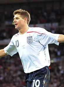 Steven Gerrard Celeb Goal Eng v USA