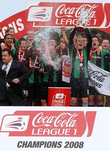Swansea celeb League One champions trophy Brighton v Swansea