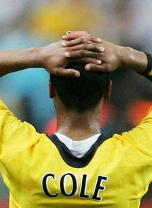 ashley cole arsenal 2006 champions league final