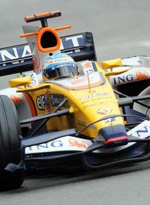 fernando alonso renault 25/5/2008