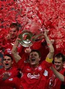 steven gerrard Liverpool 2005 Istanbul Champions League