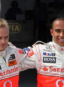 lewis hamilton heikki kovalainen