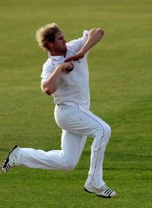 Matthew Hoggard England Lions v New Zealand May 08