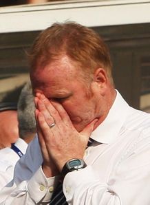 Alex McLeish Birmingham relegated