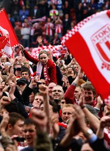 stoke celebrate promotion
