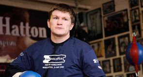 Hatton in training