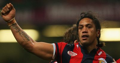 Adam Watene celeb Wakefield v Castleford 2008