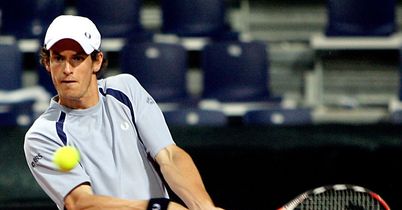 The 16th seed Andy Murray...