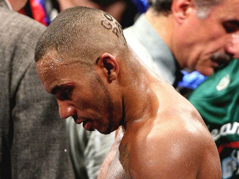 A disappointed Junior Witter blows his chance of an all-British fight with Hatton