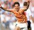 Marco van Basten bags a hat-trick against England in Euro 1988