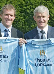 Garry Cook Mark Hughes Manchester City