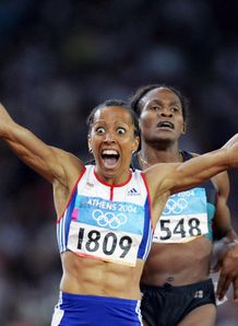 Holmes can't believe her 2004 800m triumph.