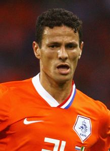 Khalid Boulahrouz Holland v Italy Euro 2008