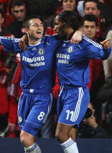 Frank Lampard Didier Drogba Chelsea