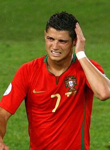 Ronaldo Germany Portugal Euro 2008