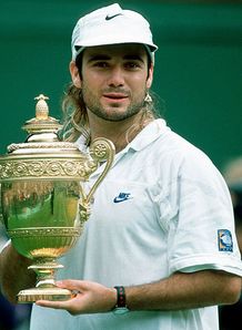 Wimbledon Greats 1992 Andre Agassi