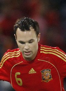 Hospital visit for Iniesta
